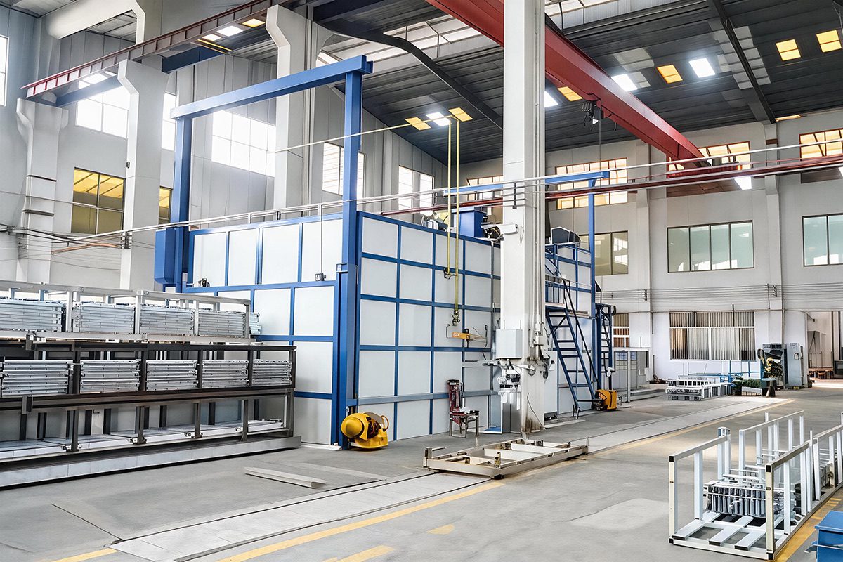 Aluminum profile aging heat treatment furnace